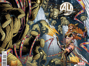 Age of Ultron #10 Joe Quesada Angela variant