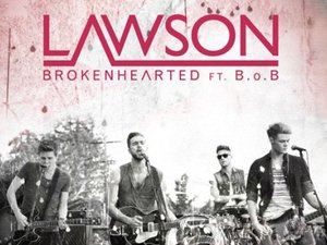 Lawson 'Brokenhearted' artwork.