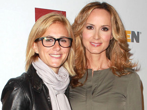 Chely Wright and Lauren Blitzer-Wright at the 8th Annual GLSEN Respect Awards