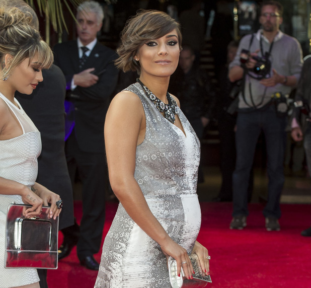 Frankie Sandford attends 'The Hangover III' UK film premiere