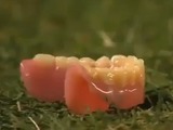 Football fan throws false teeth onto pitch in Argentina