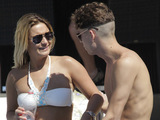 Sam Faiers, Joey Essex, Marbella, bikini, holiday, pool, TOWIE