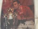 Van Persie's signed picture to Piers Morgan
