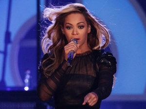 Beyonce performs at the Chime for Change Live concert held at Twickenham Stadium, London.