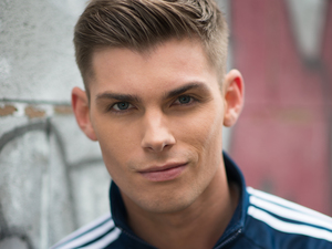 Kieron Richardson as Ste Hay in Hollyoaks