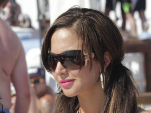 Tulisa Contostavlos, Marbella, bikini, tattoo, Chelsee Healey