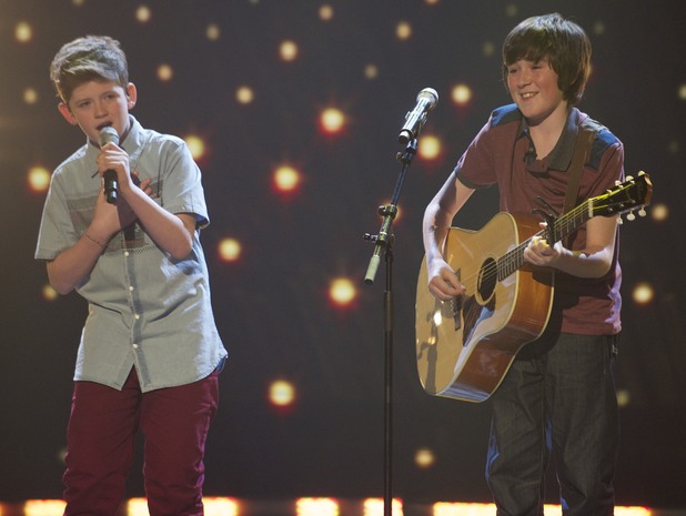 Jack and Cormac on the 'Britain's Got Talent' Semi Final Show 2 TV Programme - 28 May 2013