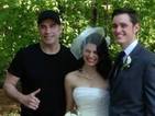 John Travolta meets a couple in a bar and then shows up at their wedding.