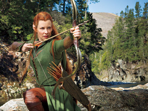 Evangeline Lilly in 'The Hobbit: The Desolation of Smaug'