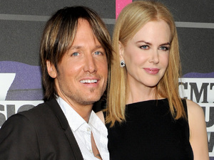 Keith Urban and Nicole Kidman arriving at the 2013 CMT Music Awards