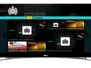 Ministry of Sound Samsung SmartTV app