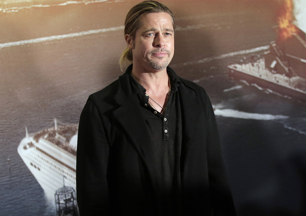 Brad Pitt attends the Australian premiere of World War Z.