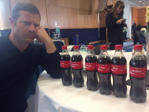 'X Factor' Dermot O'Leary 'sad' over forgotten Coke bottle