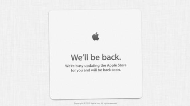 Apple takes its store down ahead of WWDC 2013