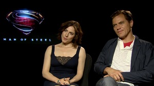 Michael Shannon, Antje Traue 'Man of Steel' interview: Heat vision would be great to cook creme brulee