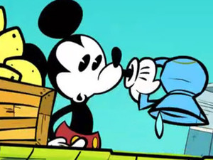 'Where's My Mickey?' iPhone screenshot