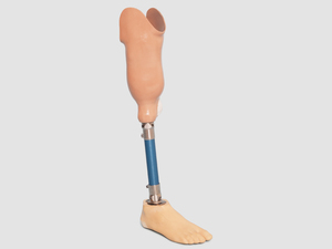 Prosthetic leg - stock image