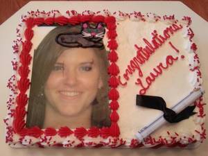 Graduation 'cat' cake mix-up