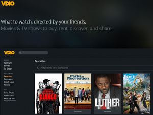 Vdio website screenshot