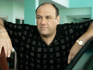 James Gandolfini in Season 7 of The Sopranos