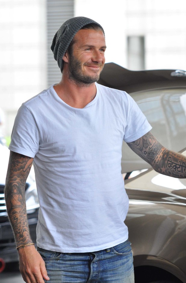 t shirt beckham