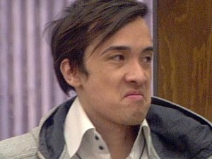 Dexter Koh in the Big Brother house