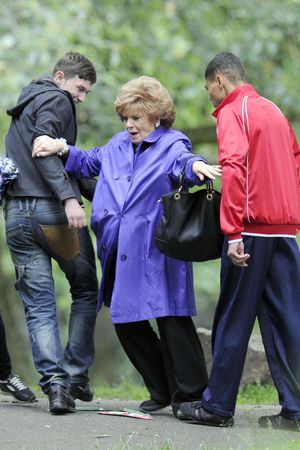 knox barbara rita coronation street attacked sullivan tanner double body soaps filming corrie