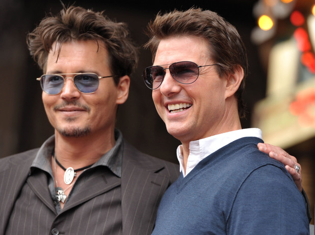 Johnny Depp and Tom Cruise - Celebrity Pictures: 23/06/13 - 28/06/13