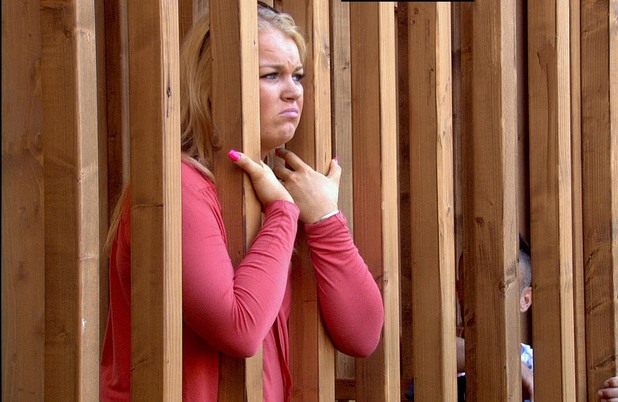 Sophie in prison.