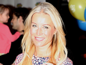 Denise Van Outen attends Hamleys Tickety Toc Launch Party in Regent Street