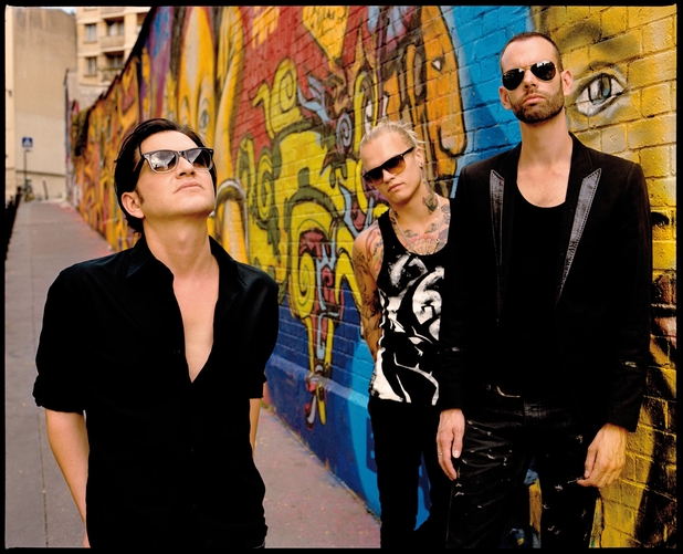 Placebo: Brian Molko, Stefan Olsdal, Steve Forrest