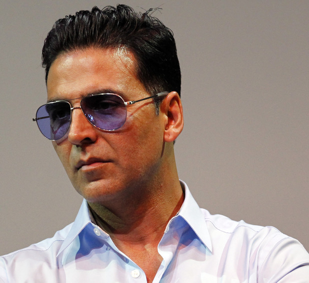 <b>Akshay Kumar</b> listens during a press conference for Bollywood&#39;s new film <b>...</b> - bollywood-akshay-kumar-2