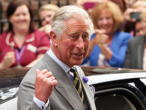Royal baby: Prince Charles at St Mary's Hospital