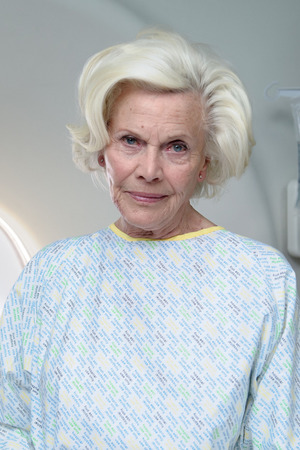 Honor Blackman in Casualty.