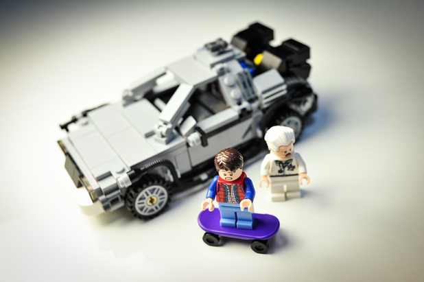 Lego Back to the Future DeLorean