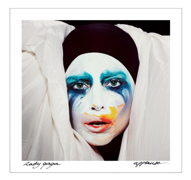 The cover of Lady Gaga's single 'Applause'