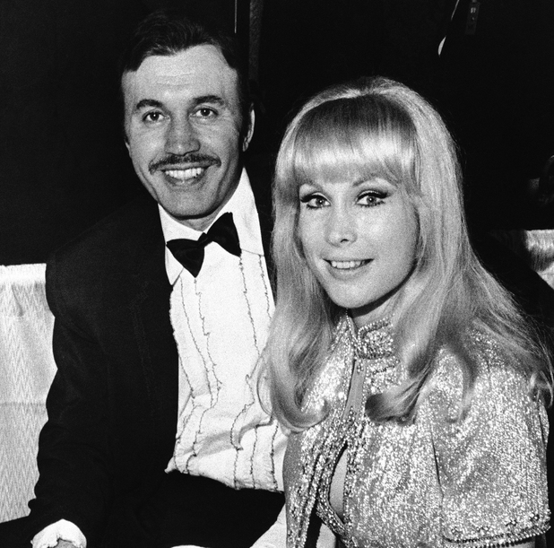 Michael Ansara and Barbara Eden