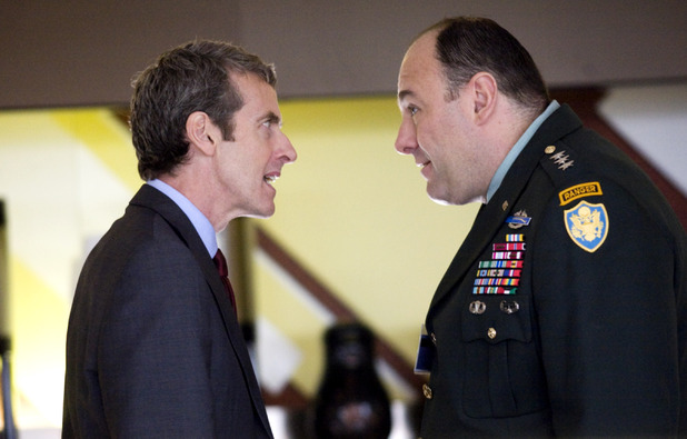 Peter Capaldi starring with James Gandolfini in 'In The Loop'
