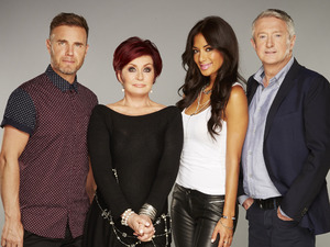 The X Factor 2013 judges: Gary Barlow, Sharon Osbourne, Nicole Scherzinger and Louis Walsh