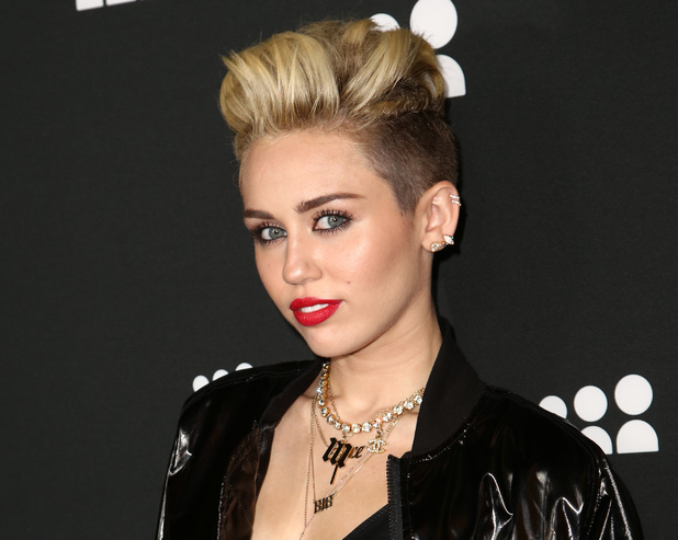 Miley Cyrus attending a Myspace Event at the El Rey Theatre - showbiz-myspace-miley-cyrus