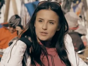 Lucy Watson in Verbier