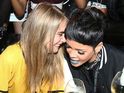 Delevingne praises Rihanna for being an "inspiring woman" and "an incredible friend".