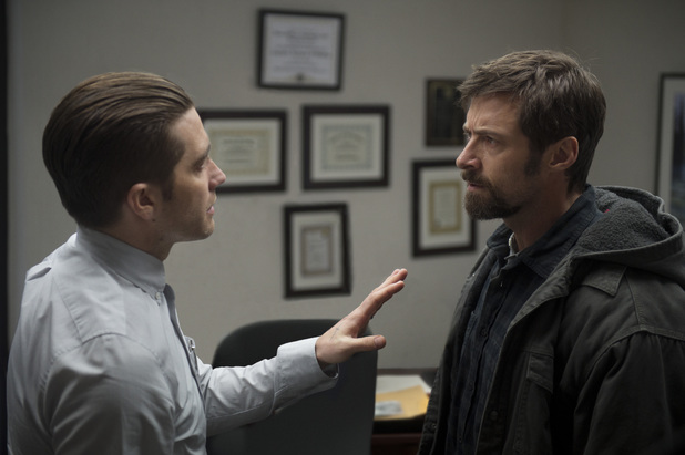 Hugh Jackman & Jake Gyllenhaal in 'Prisoners'