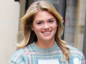 Kate Upton spotted out and about in Paris