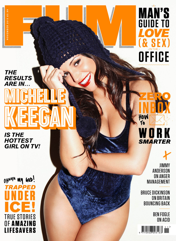 Michelle Keegan Strips After Being Named Fhm S Hottest Woman On Tv Showbiz News Digital Spy