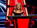 Duo appear alongside will.i.am and Sir Tom Jones in the first shot of the new panel.