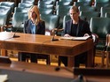 The CIA is on trial and Carrie's feeling the heat in 'Tin Man Is Down'.