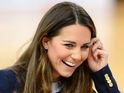 Duchess of Cambridge attends first solo engagement since Prince George's birth.