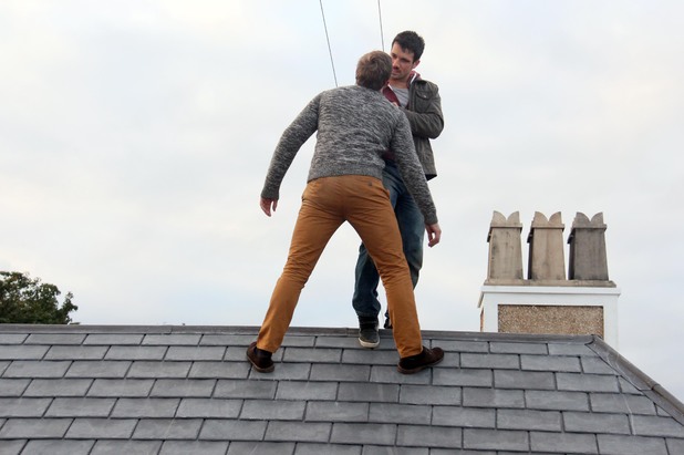 Dodger and Will have a rooftop showdown