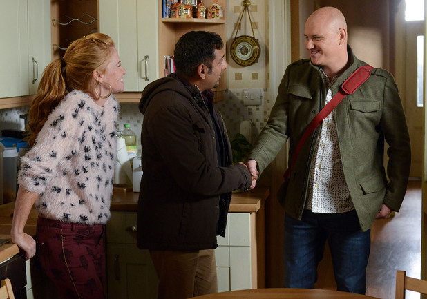 Bianca introduces Terry to Masood.